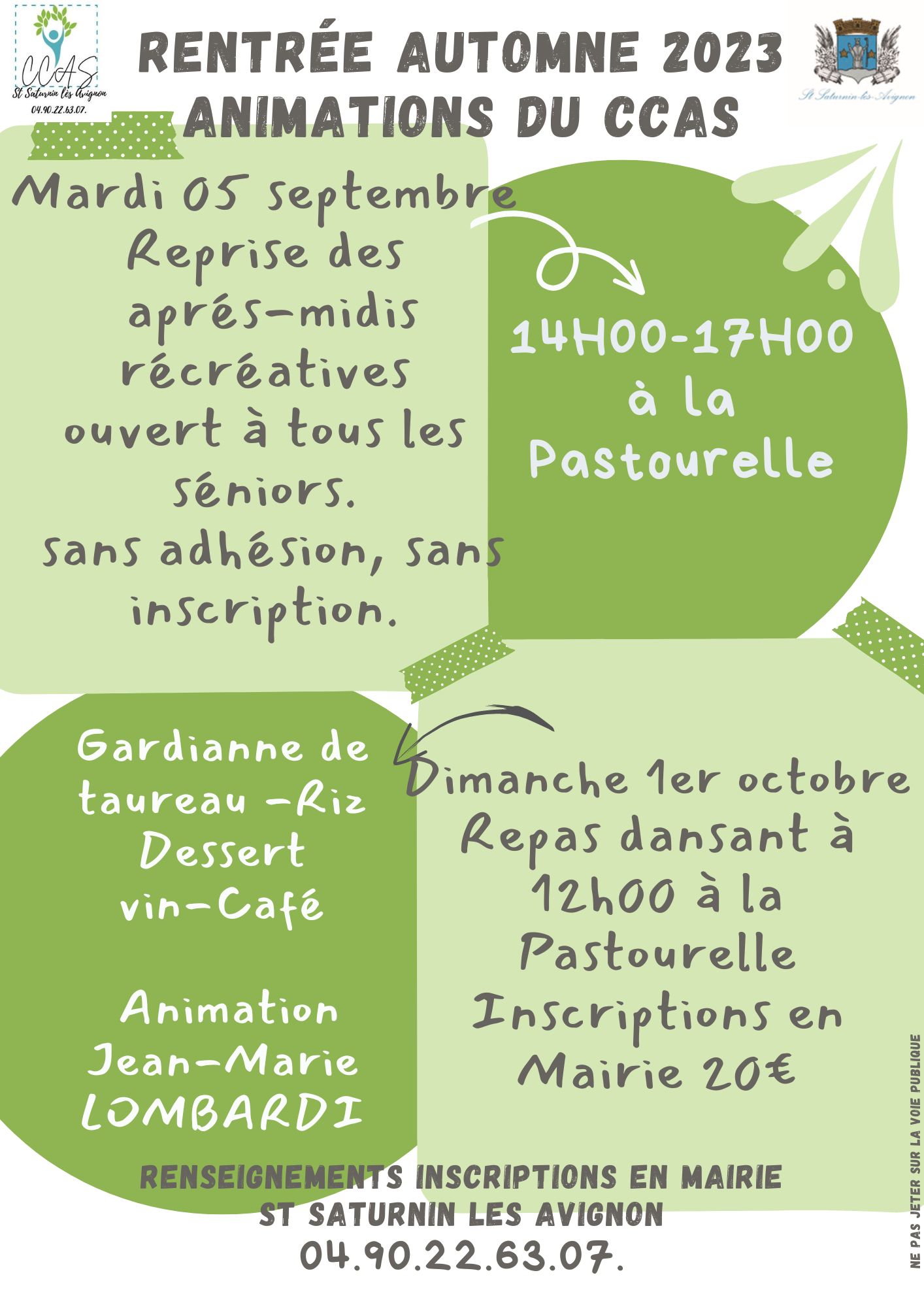 Animations ccas automne 2023