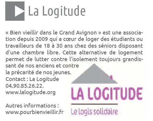 LA LOGITUDE Réseau entraide pour logement des jeunes chez les séniors